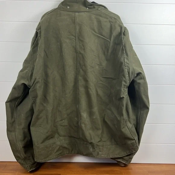 Men’s Carhartt 2XL tall Sherpa lined jacket *missing hood* in great condition